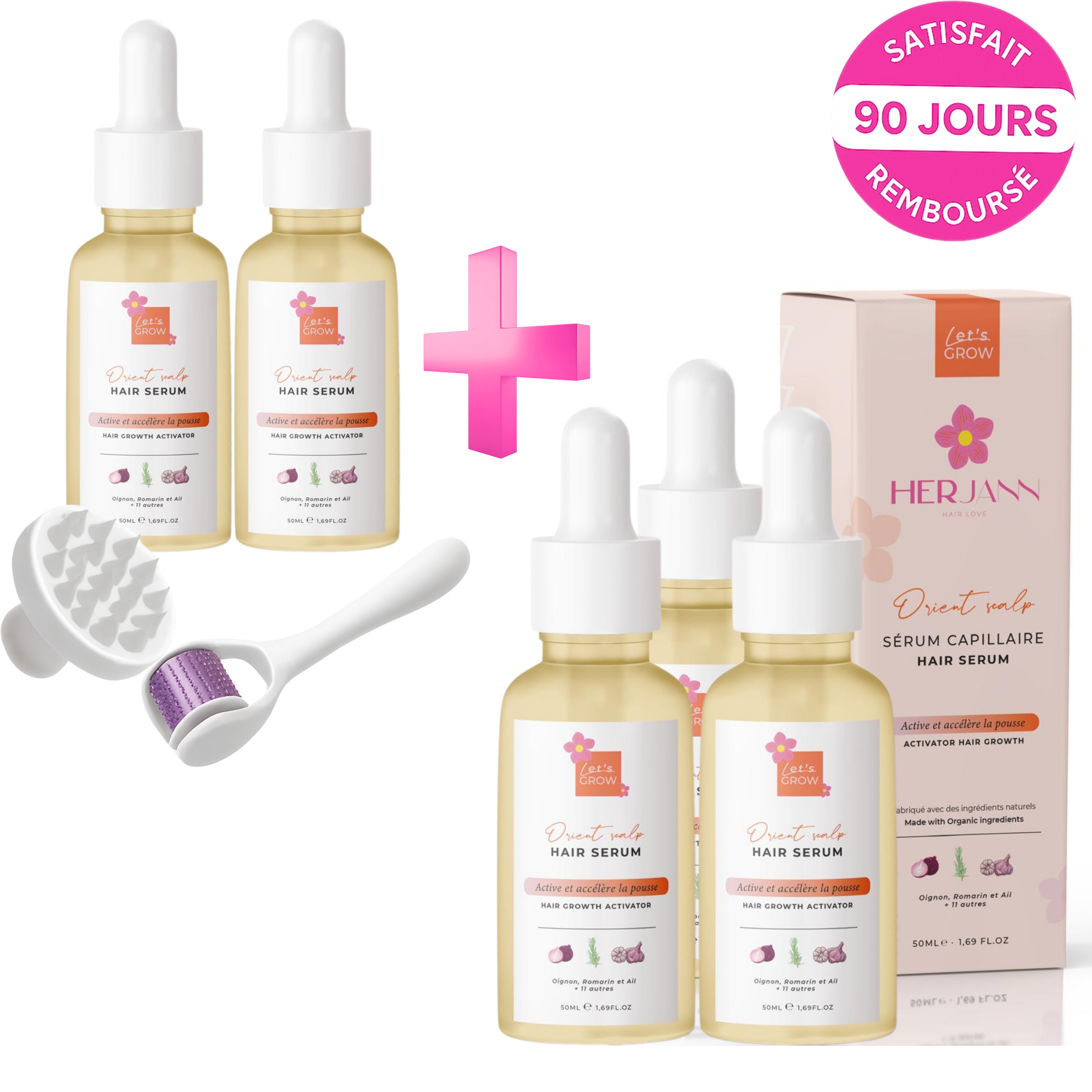 Grow serum - anti-chute, extrême pousse et densité