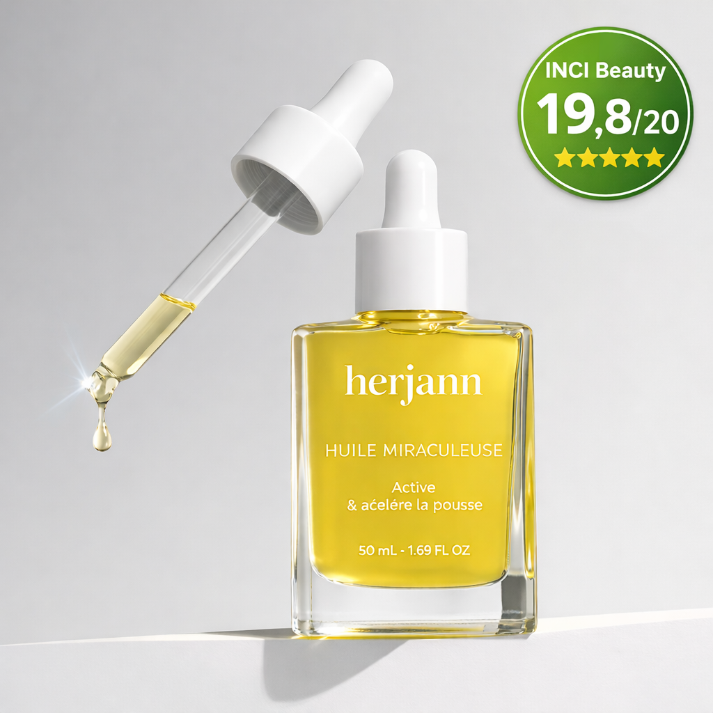 Grow Sérum Herjann – Sérum Anti-Chute et Fortifiant Cuir Chevelu 50 ml