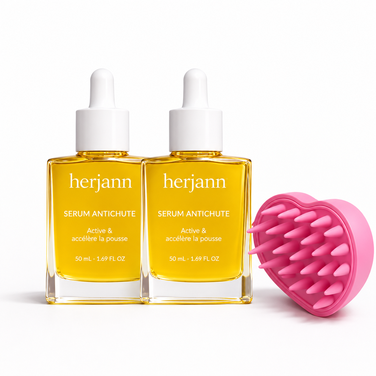 Grow Sérum Herjann – Sérum Anti-Chute et Fortifiant Cuir Chevelu 50 ml